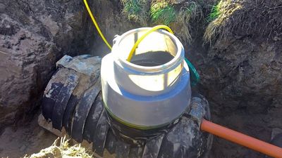 Portrait of Septic Tank for Waste Treatment — Atlanta, GA — Akins Plumbing
